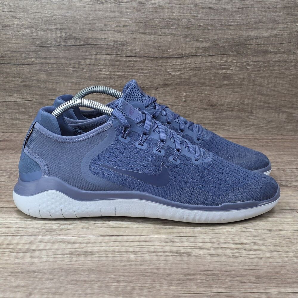 Nike Free RN 2018 Women's Size 10 Blue Lightweight Running Shoes 942837-401